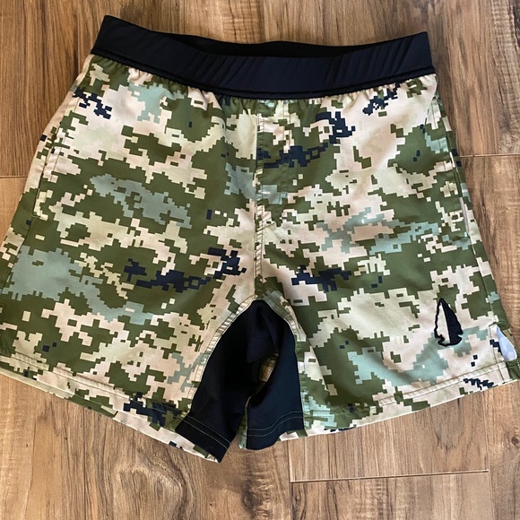 Tachuntfish Other - Tachuntfish Men’s Tachuntfish THF athletic shorts in digital camouflage print.